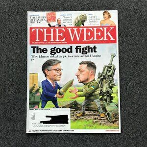 The Week Magazine, May 3, 2024 The good fight Ukraine aid Johnson Campus protest